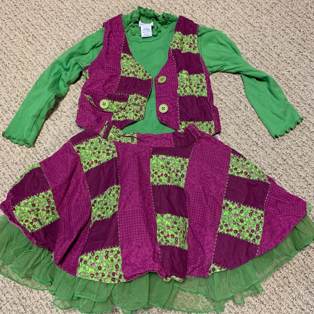 Girl’s 3 piece boutique dress excellent condition